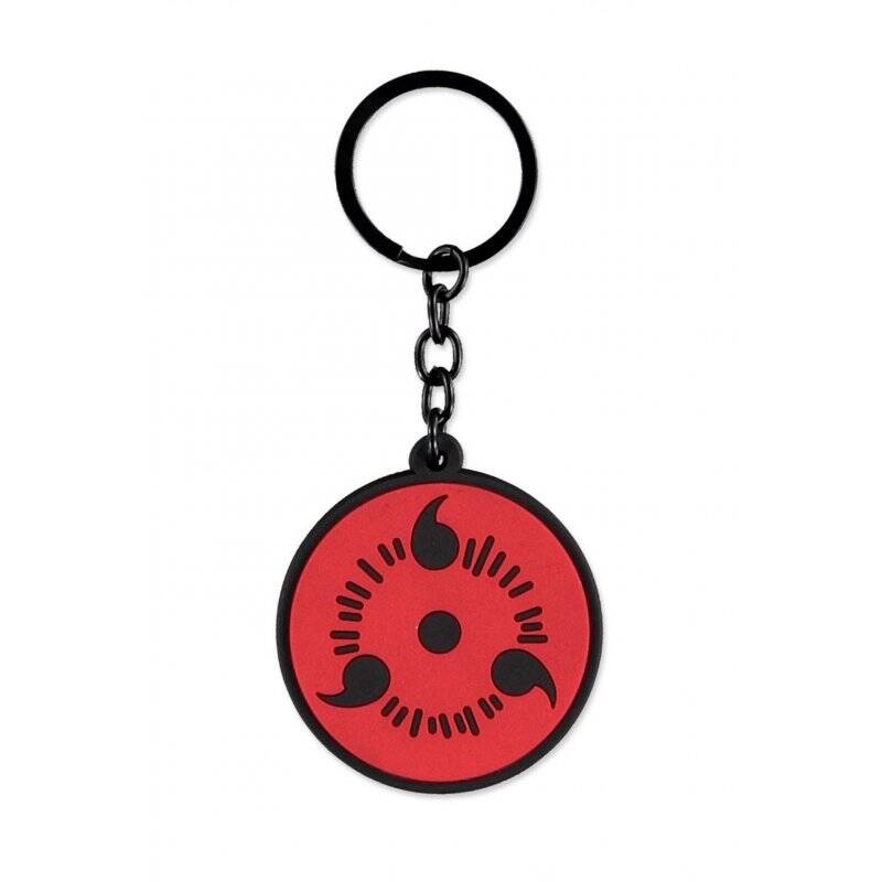 NARUTO Shippuden - Sharingan - Porte-clés en Caoutchou