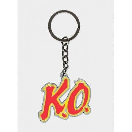 STREET FIGHTER - KO - Porte-clés en Métal