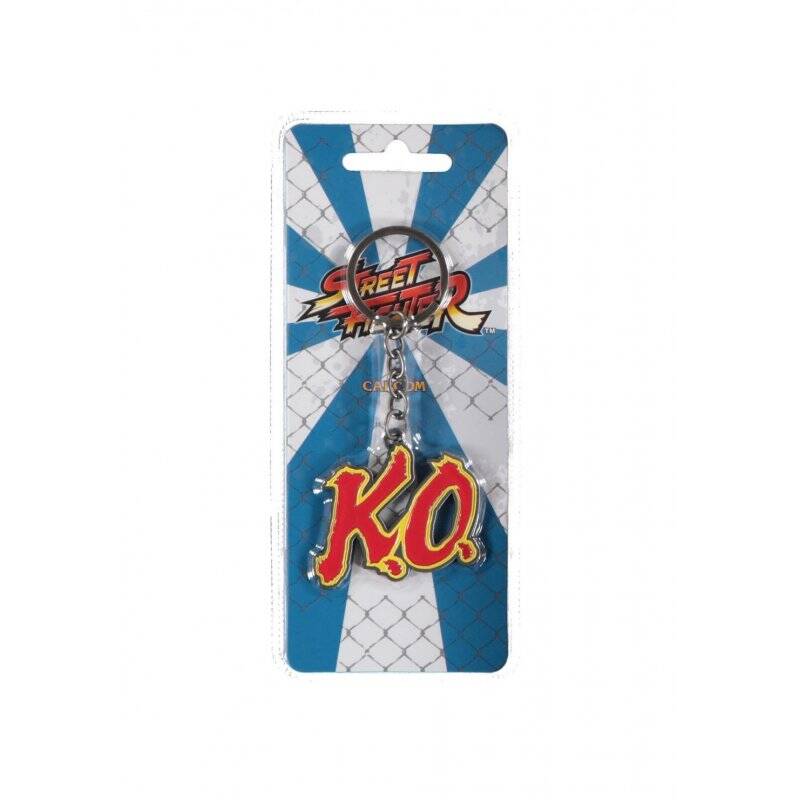 STREET FIGHTER - KO - Porte-clés en Métal