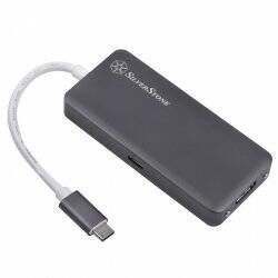SilverStone SST-EP14C - USB 3.1 Typ-C Gen1 auf HDMI, 3x USB 3.1 Gen 1 Type-A, 1x USB 3.1 Gen 1 Type-