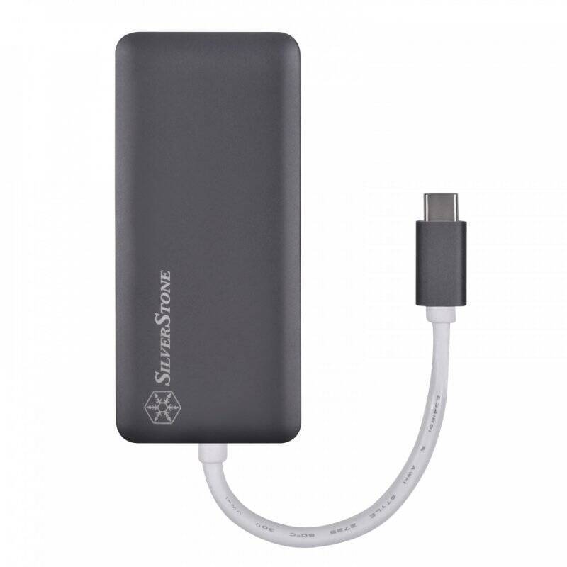 SilverStone SST-EP14C - USB 3.1 Typ-C Gen1 auf HDMI, 3x USB 3.1 Gen 1 Type-A, 1x USB 3.1 Gen 1 Type-