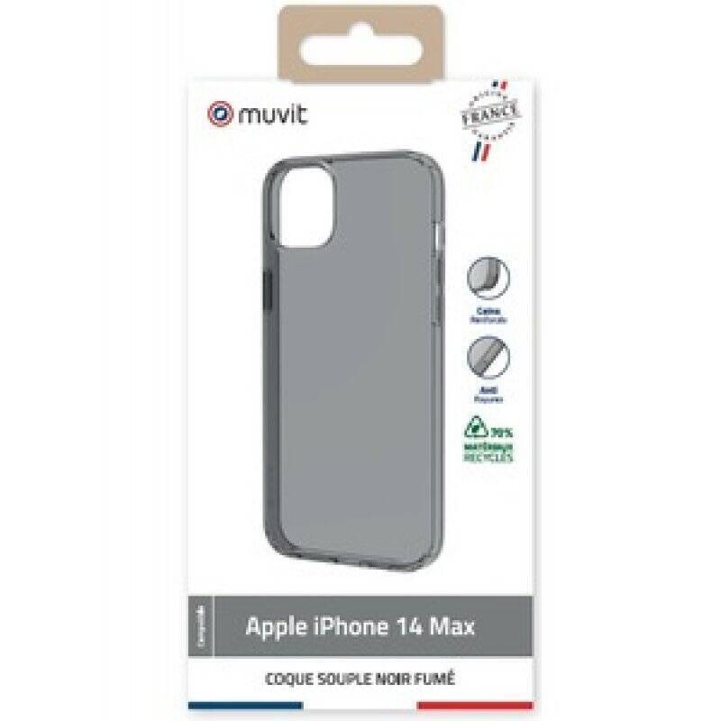 COQUE SOUPLE NOIR FUME IPHONE 14 PLUS