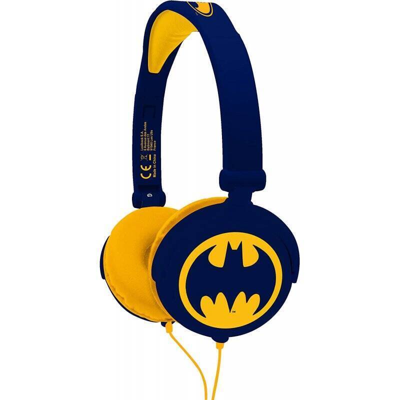 Lexibook - Batman - Kids Safe Stereo Headphones (HP015BAT)