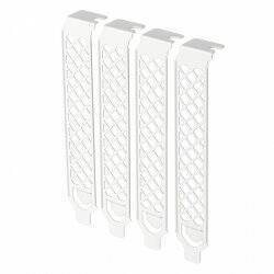 SilverStone SST-Aeroslots2W - PCI Slotblenden, 4 Stück - weiß