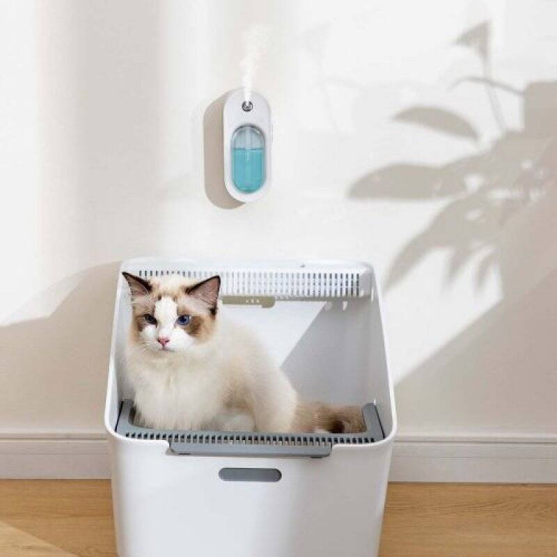 Baseus Home for Pet Flora J1 Animal Odor Neutralizer, 30-day battery working time, 1500 mAh White (ACFJ000002)