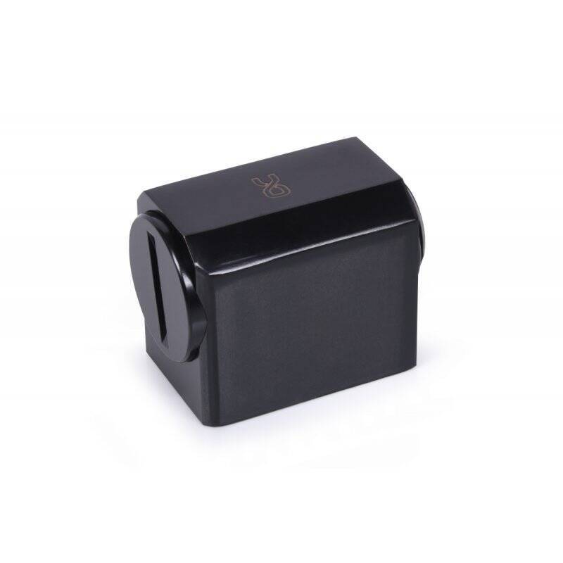 Alphacool Low Profile ES L-connector rotatable G1/4 AG auf G1/4 IG - Deep Black