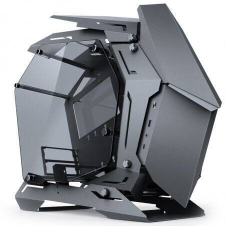 Jonsbo MOD3 Mini Micro-ATX Tower Showcase, Tempered Glass - grau