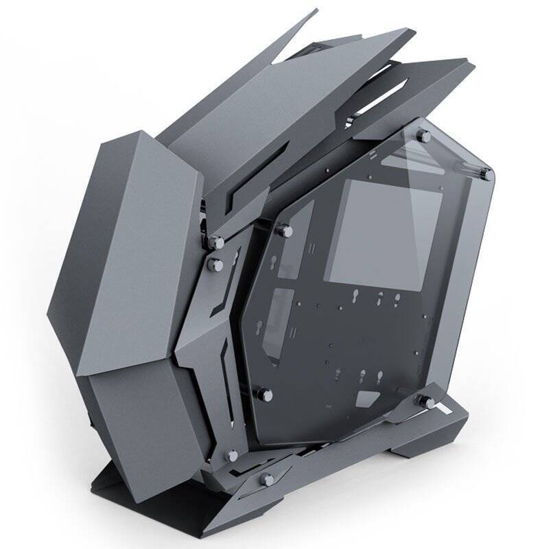 Jonsbo MOD3 Mini Micro-ATX Tower Showcase, Tempered Glass - grau