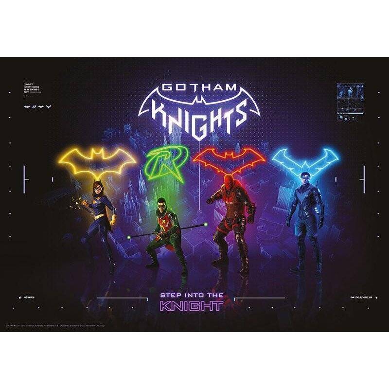 GOTHAM KNIGHTS - Into the Knight - Art Print - Edition Limitée 'A3'