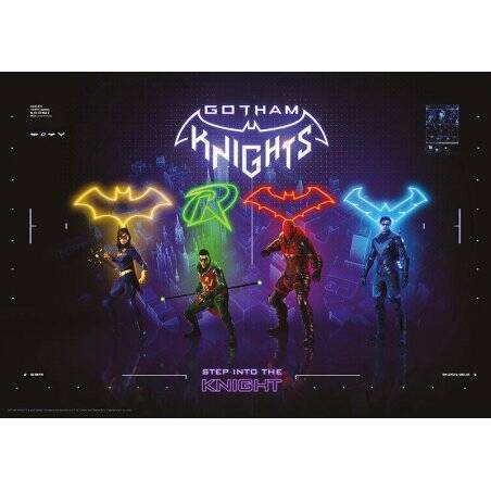 GOTHAM KNIGHTS - Into the Knight - Art Print - Edition Limitée 'A3'