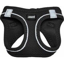 OZAMI - DOG HARNESS AIR-MESH BLACK M - (605.5044)
