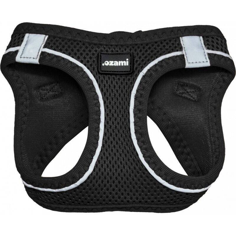 OZAMI - DOG HARNESS AIR-MESH BLACK M - (605.5044)