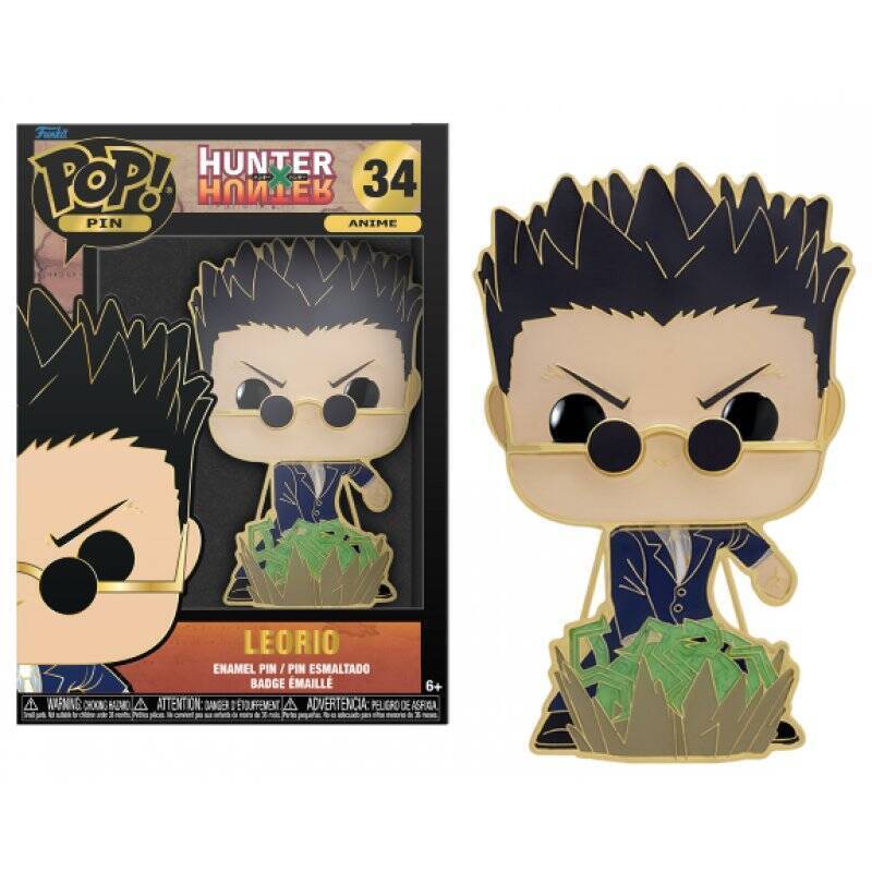 HUNTER X HUNTER - Pop Large Enamel Pin N° 34 - Leorio