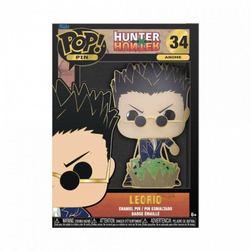 HUNTER X HUNTER - Pop Large Enamel Pin N° 34 - Leorio