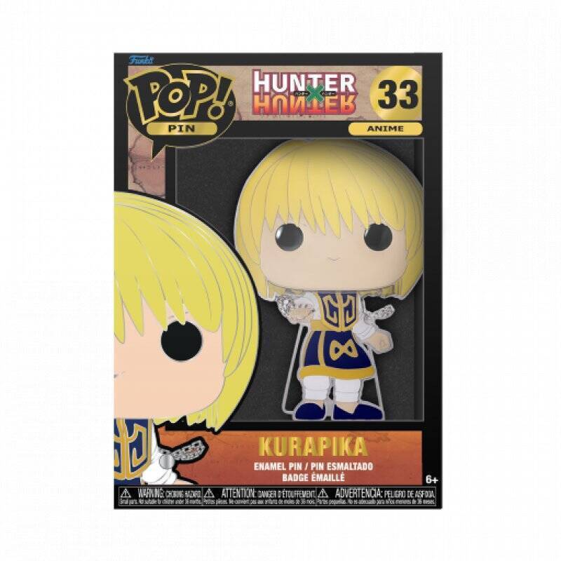 HUNTER X HUNTER - Pop Large Enamel Pin N° 33 - Kurapika
