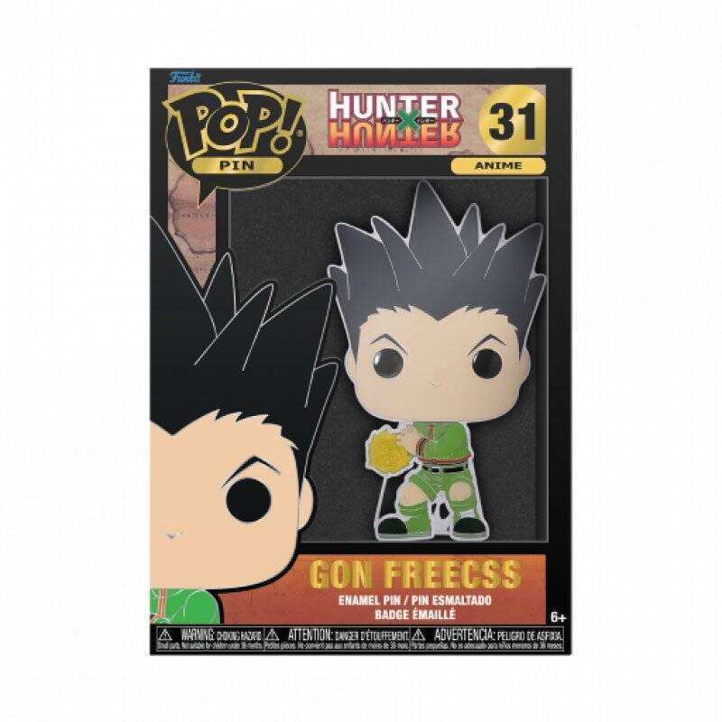 HUNTER X HUNTER - Pop Large Enamel Pin N° 31- Gon Reecss
