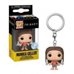 FRIENDS - Pocket Pop Keychains - Monica avec tresses