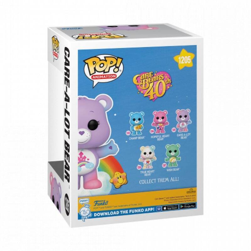 BISOUNOURS - POP N° 1205 - 40ème Ann. - Care-a-Lot Bear w/ (TRL)(GL)CH