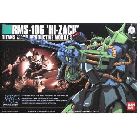 GUNDAM - HGUC 1/144 RMS-106 Hi-Zack - Model Kit