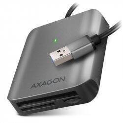 AXAGON CRE-S3 Externer Kartenleser USB-A 3.2 Gen 1, 3-Slot, SD/microSD/CF, UHS-II