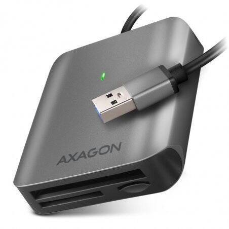 AXAGON CRE-S3 Externer Kartenleser USB-A 3.2 Gen 1, 3-Slot, SD/microSD/CF, UHS-II