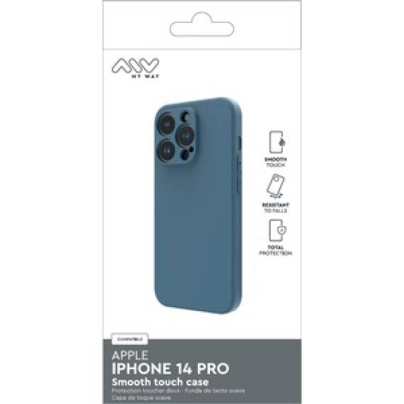 COQUE SMOOTHIE TPU BLEU IPHONE 14 PRO