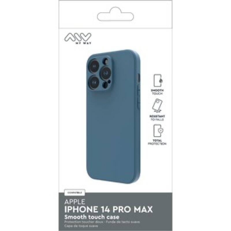 COQUE SMOOTHIE TPU BLEU IPHONE 14 PRO MAX