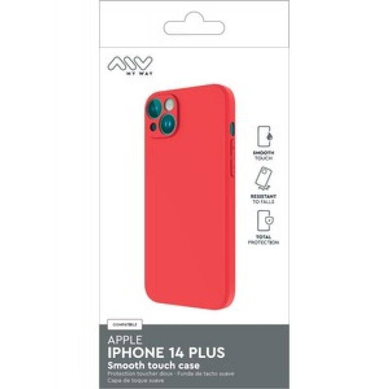 COQUE SMOOTHIE TPU ROUGE IPHONE 14 PLUS