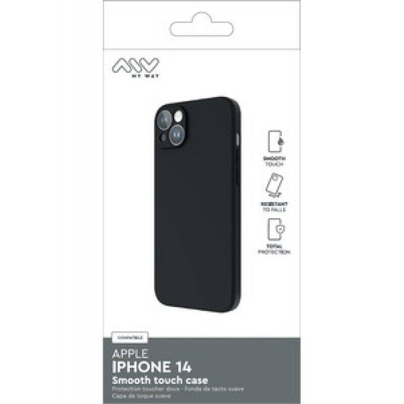 COQUE SMOOTHIE TPU NOIR IPHONE 14