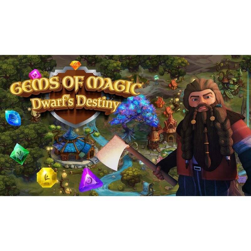 Gems of Magic: Dwarf's Destiny (Code in a Box)