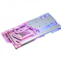 Phanteks Glacier G40 RTX 4080/90 Wasserblock inkl. Backplate für Gigabyte, D-RGB - chrome