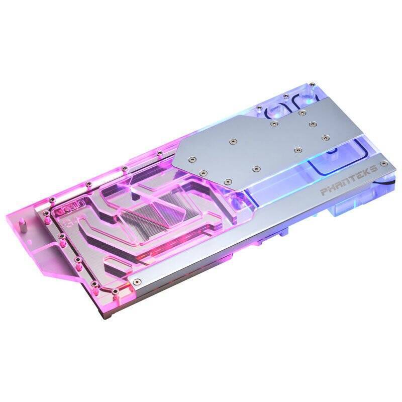 Phanteks Glacier G40 RTX 4080/90 Wasserblock inkl. Backplate für Gigabyte, D-RGB - chrome