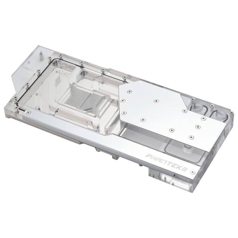 Phanteks Glacier G40 RTX 4080/90 Wasserblock inkl. Backplate für Gigabyte, D-RGB - chrome