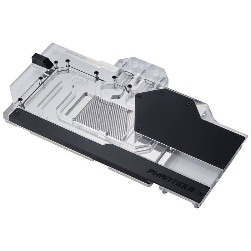 Phanteks Glacier G40 RTX 4080/90 Wasserblock inkl. Backplate für MSI, D-RGB - schwarz