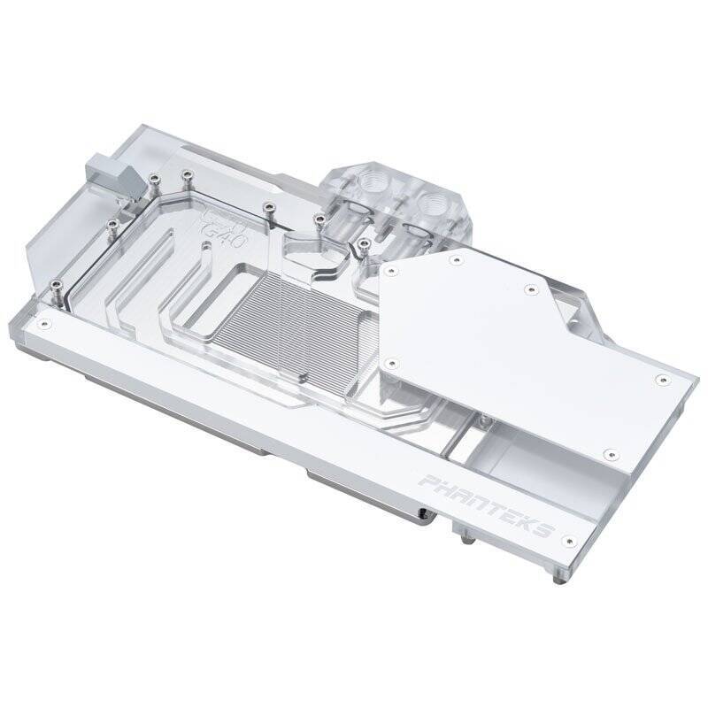 Phanteks Glacier G40 RTX 4080/90 Wasserblock inkl. Backplate für MSI, D-RGB- weiß