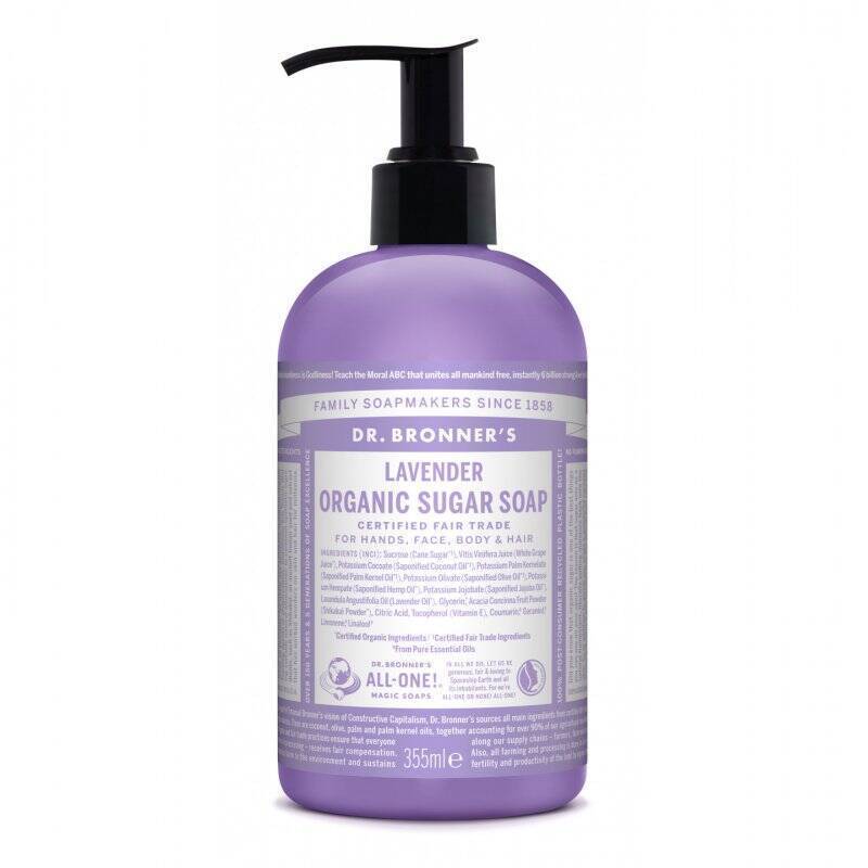 Dr. Bronner's - Organic Sugar Soap Lavender 355 ml
