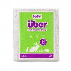 Über - Soft Paper Bedding 56l White - (45041)