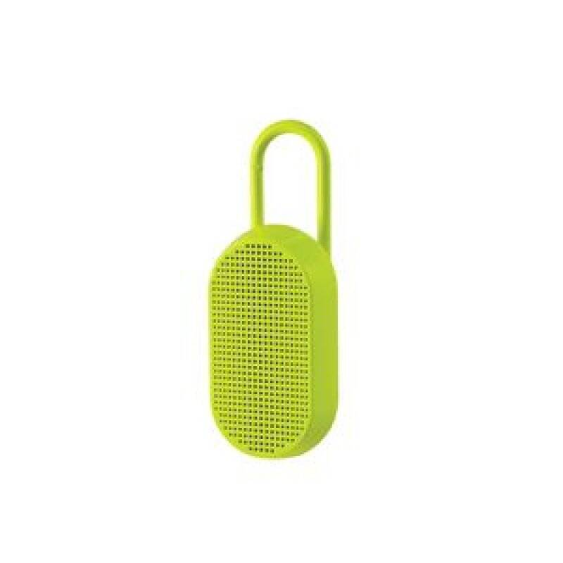 MINO T ENCEINTE BT AVEC MOUSQUETON INTEGRE JAUNE FLUO
