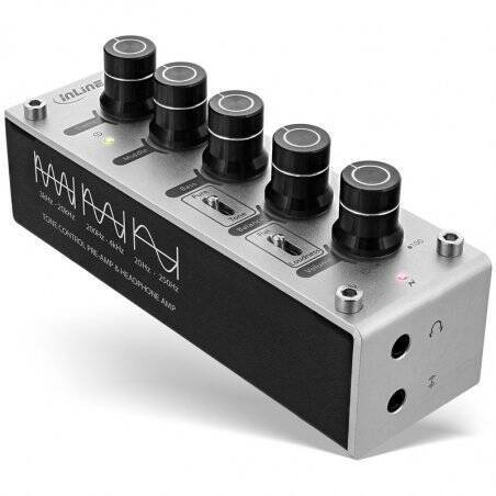 InLine AmpEQ Hi-Res Audio Kopfhörer-Verstärker und Equalizer, 3,5mm Klinke, USB