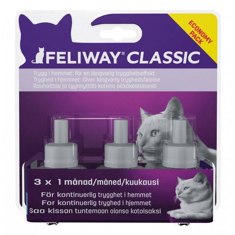 Feliway - Classic refill for diffusor 3 x 48 ml (274889)