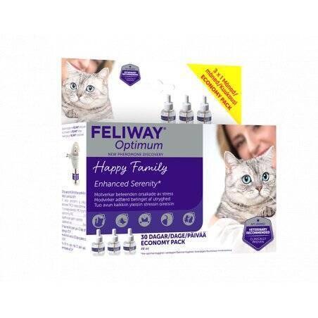 Feliway - Optimum 3 x 48 ml refill - (274845)