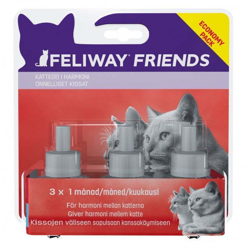 Feliway - Friends refill for diffusor 3 x 48 ml. - (274826)