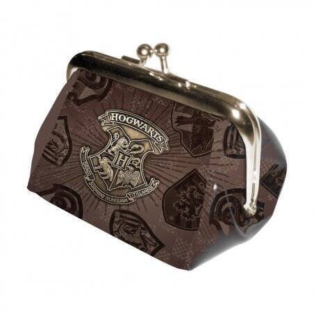 HARRY POTTER - Hogwarts Houses - Portemonnaie avec Fermoir '10x7cm'