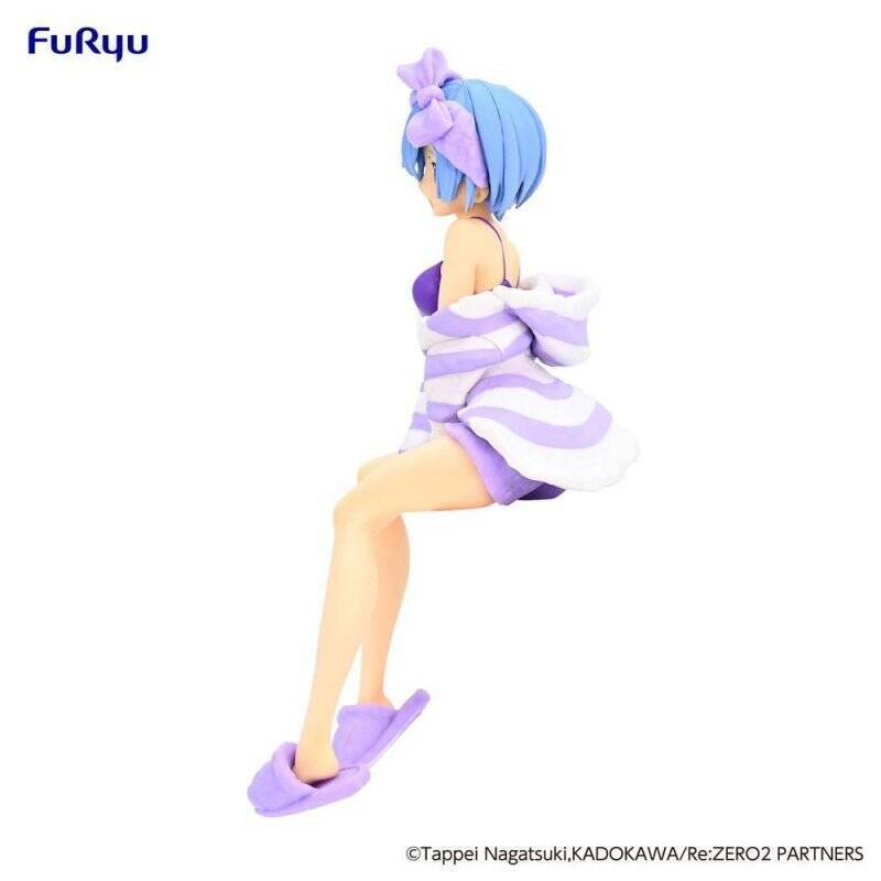 RE ZERO - Rem "Room Wear Purple" - Statuette PVC Noodle Stopper 14cm