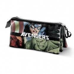 AVENGERS - Trousse Triple '23x11x7cm'