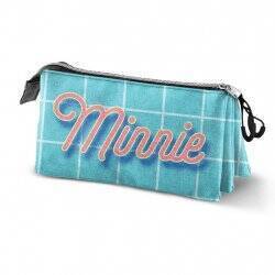 MINNIE - Vintage - Trousse Triple '23x11x7cm'