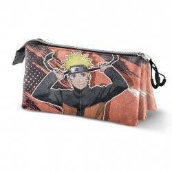 NARUTO Hachimaki - Trousse Triple '23x11x7cm'