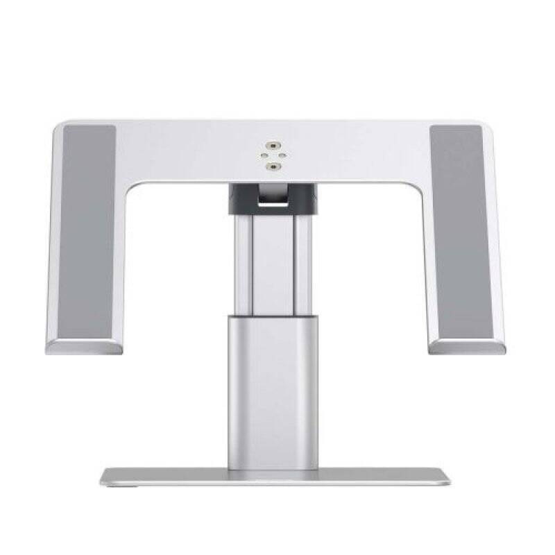 Baseus MacBook Metal Adjustable Laptop Stand, max 10 Kg weight and 208 mm height, Silver (LUJS000012)