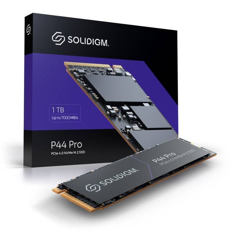Solidigm P44 Pro NVMe SSD, PCIe 4.0 M.2 Typ 2280 - 1 TB