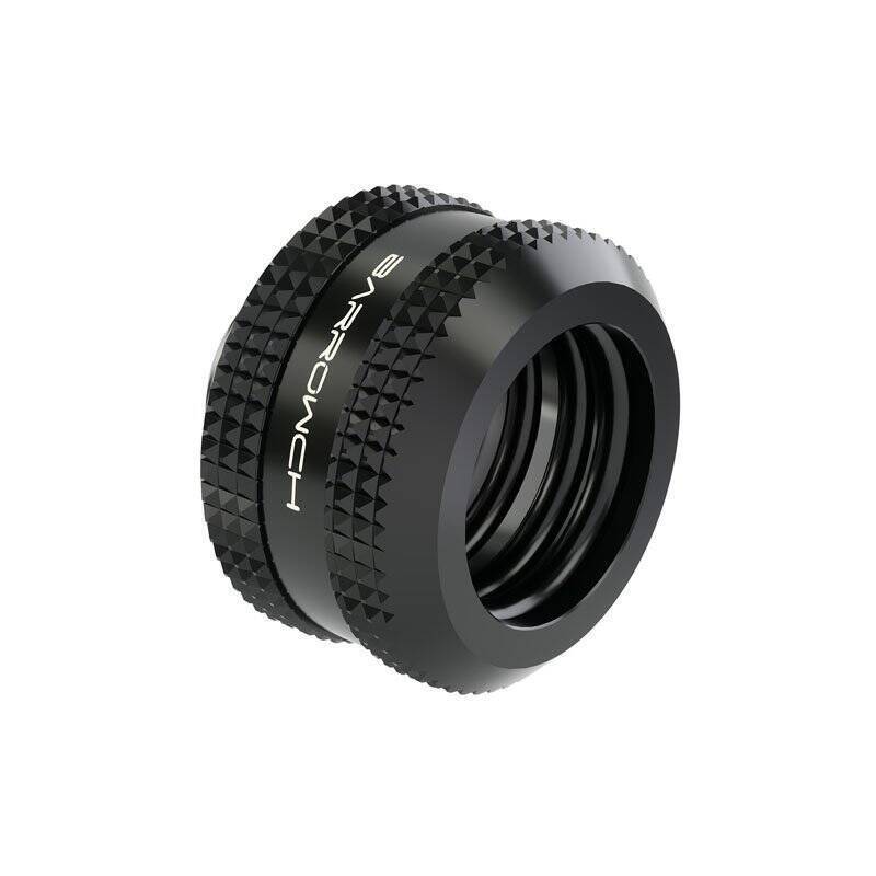 Barrow Hardtube Fitting 16mm, G1/4-Zoll-Anschluss - schwarz